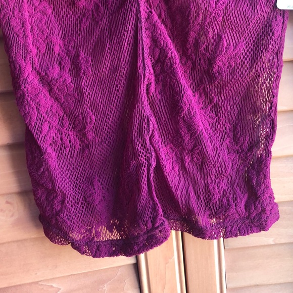 Free People long sleeve sheer knit top - Picture 4 of 7